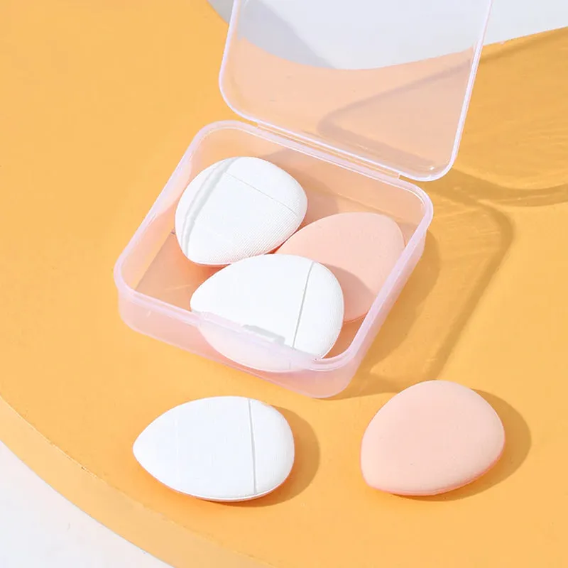 5/10/20 Pcs Mini Finger Puff Foundation Powder Detail Makeup Sponge Face Concealer Cream Blend Cosmetic Accessories Makeup Tools