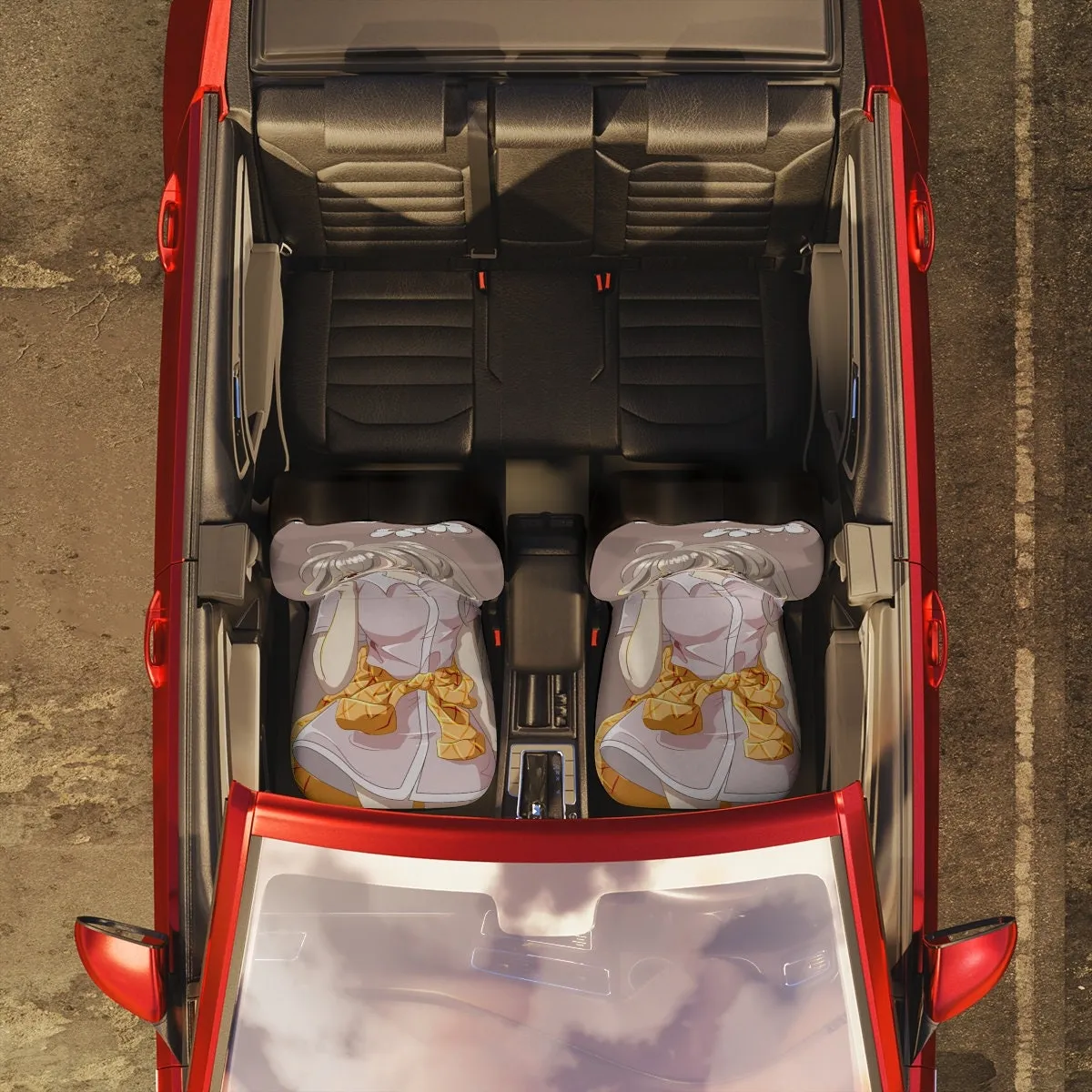Car Seat Covers, Anime Cute Car Accessories for Women, Hippie Car Decor, Universal Car Chair Cover, Anime Art Vehicle Seat Cover