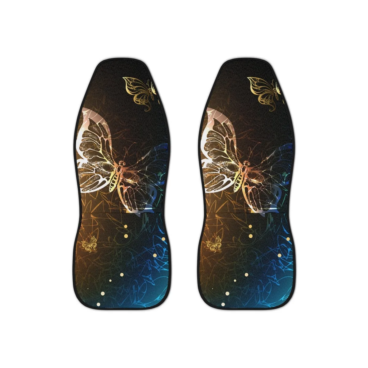 Car Seat Covers, Celestial Cute Car Accessories for Women, Butterfly Hippie Car Decor, Universal Chair Cover, Boho Moon Vehicle Seat Cover