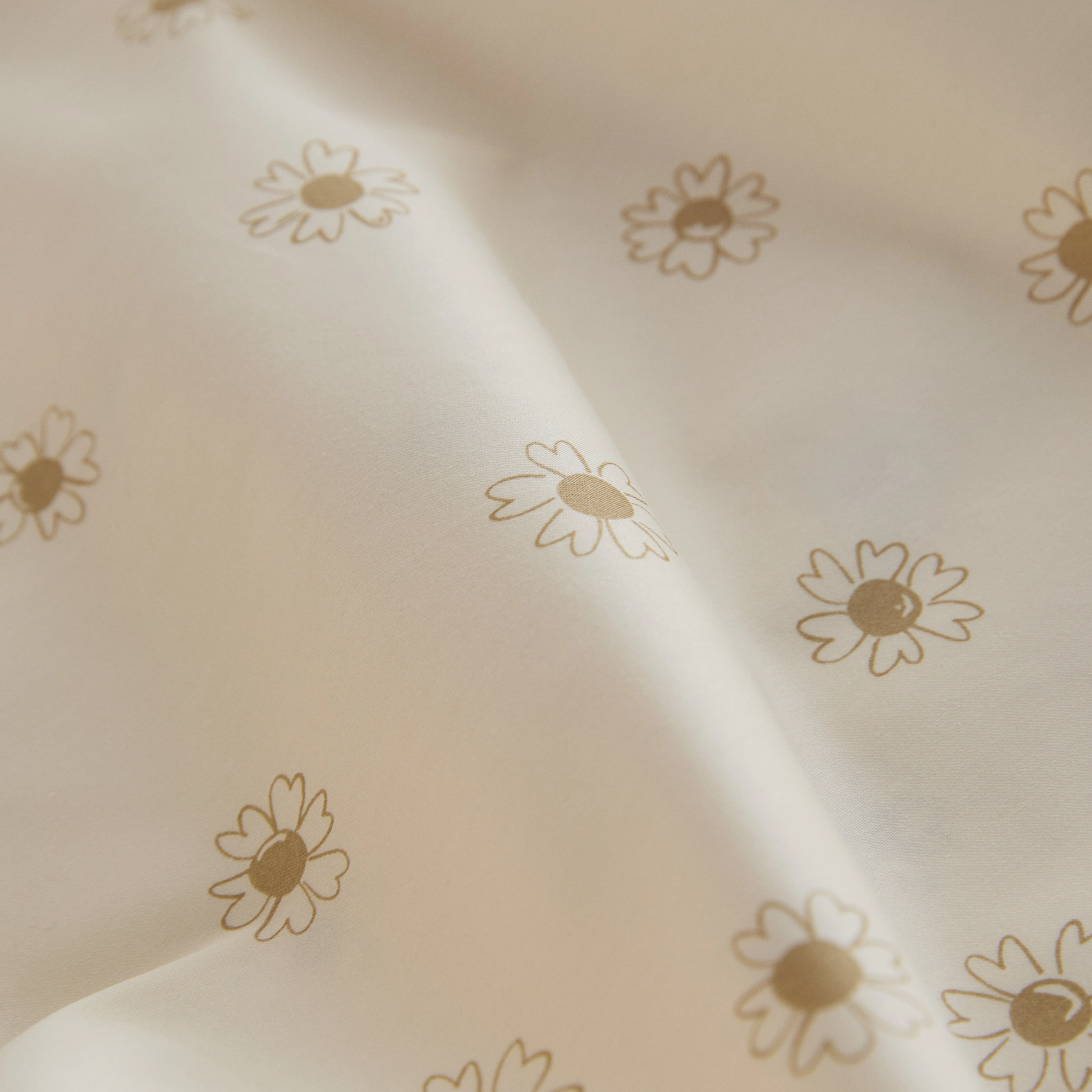 Eden Cotton - Daisy Print Kids Fitted Sheet