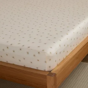 Eden Cotton - Daisy Print Kids Fitted Sheet