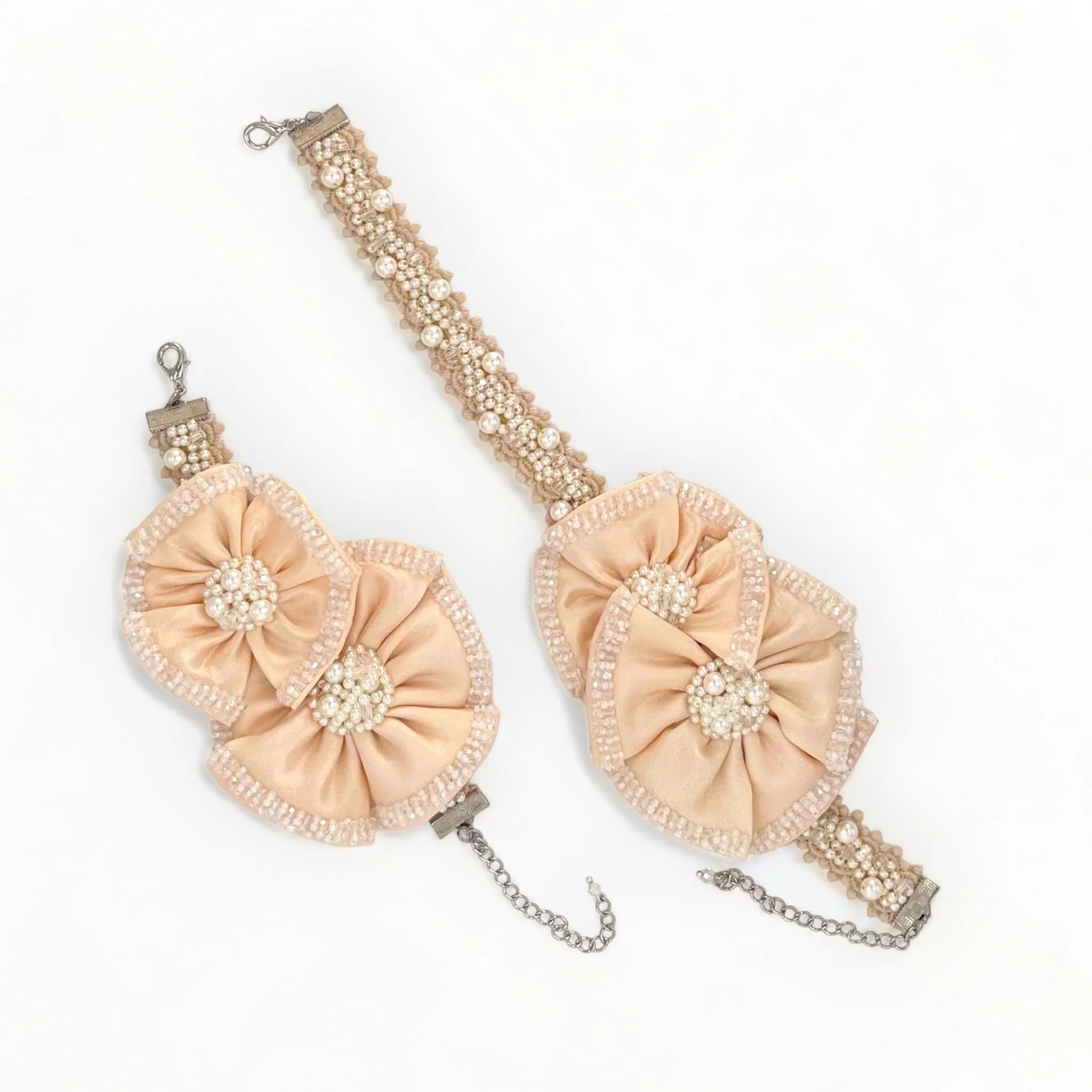 Florian Blush Flower Bracelet