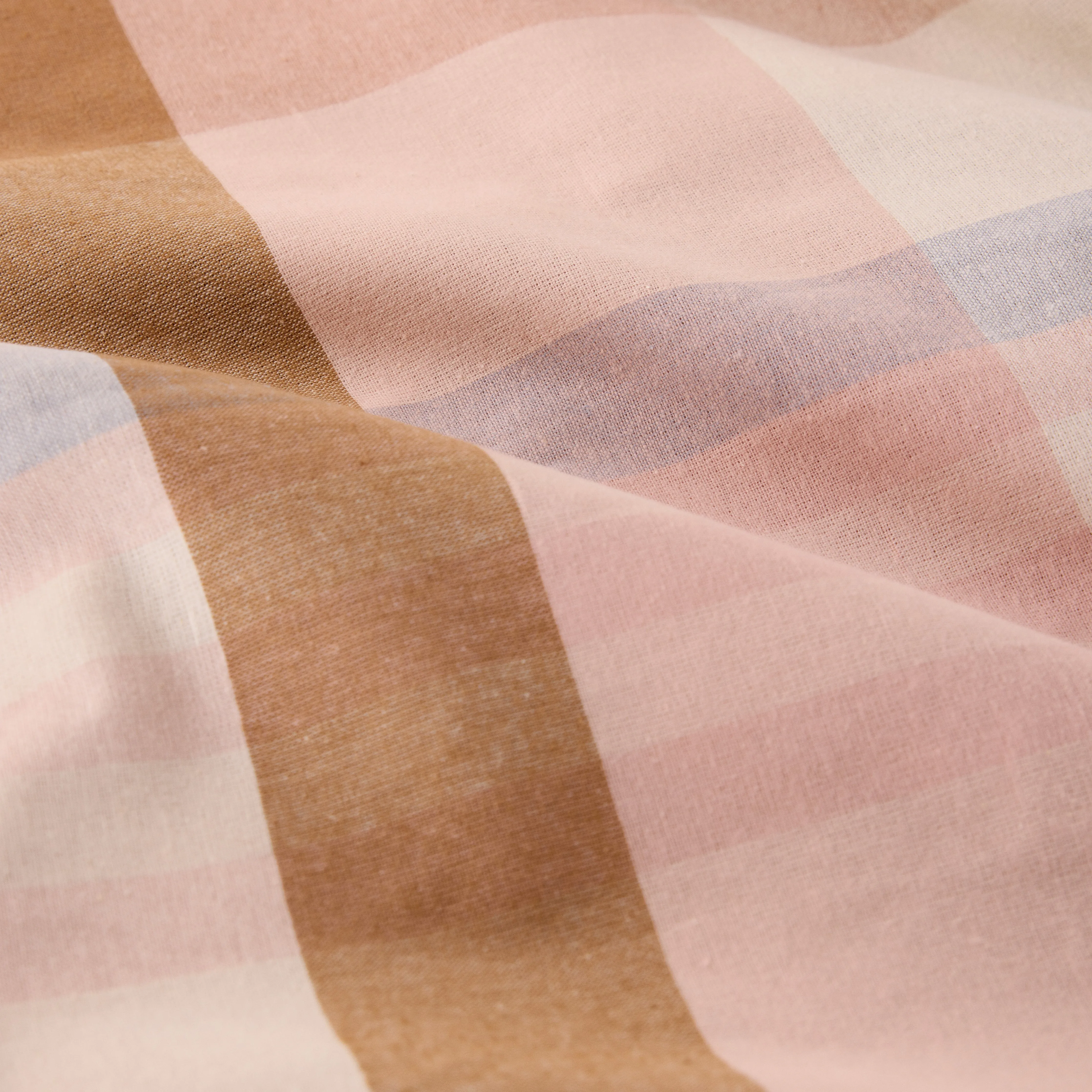 Frankie Flannelette - Marley Gingham Flat Sheet