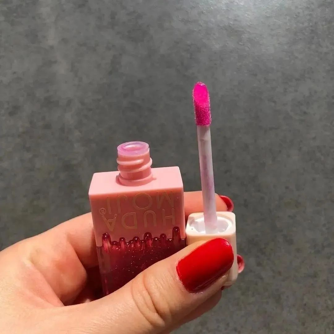 Hudamoji - 6 Color Ice Cream Shape Sweet Jelly Lip Oil