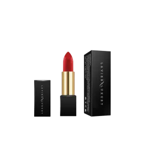 Left on Red Matte Lipstick