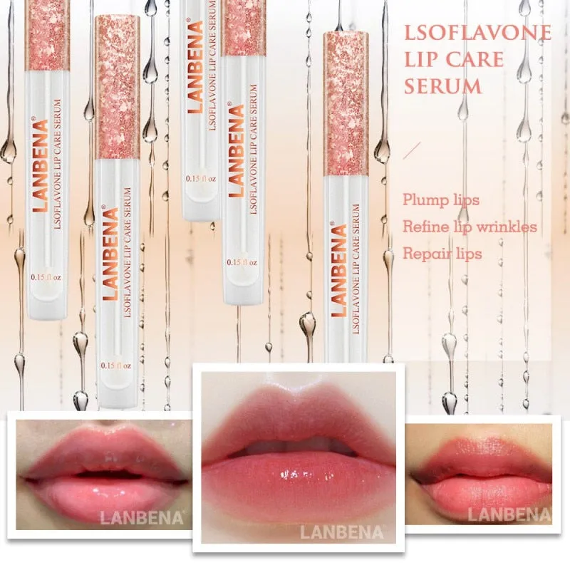 Lip Care Serum Lip Plumper Lips Mask Reduce Fine Lines Moisturizing