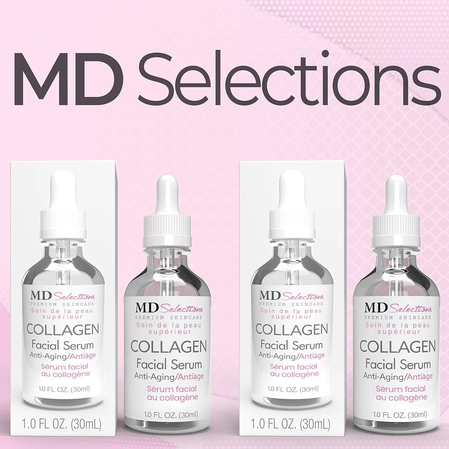 MD Selections Collagen Serum   Cream Kit Firming with Green Tea & Peptides 1 @ 1oz, 1 @ 2oz