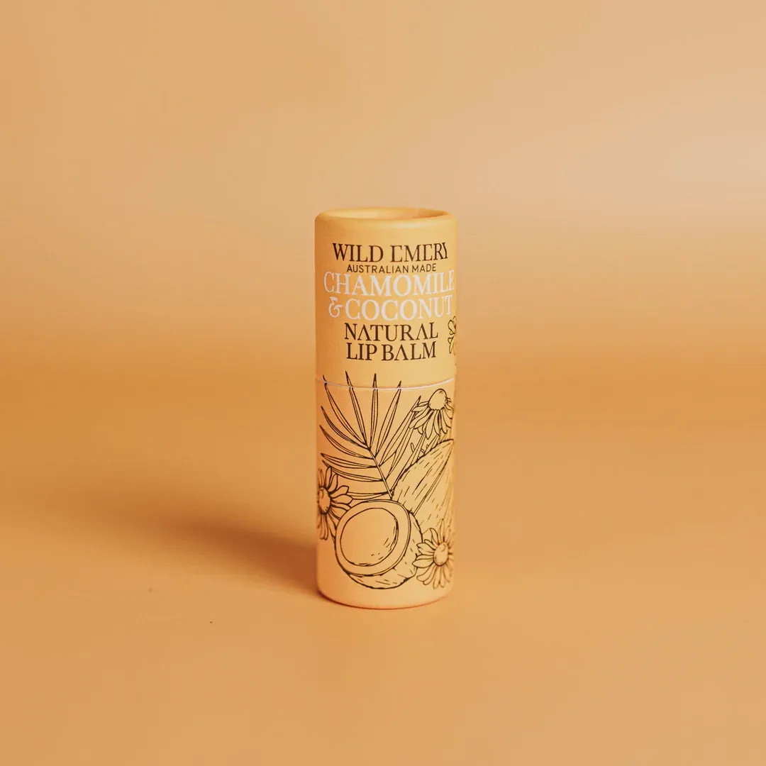 Natural Lip Balm - Chamomile & Coconut