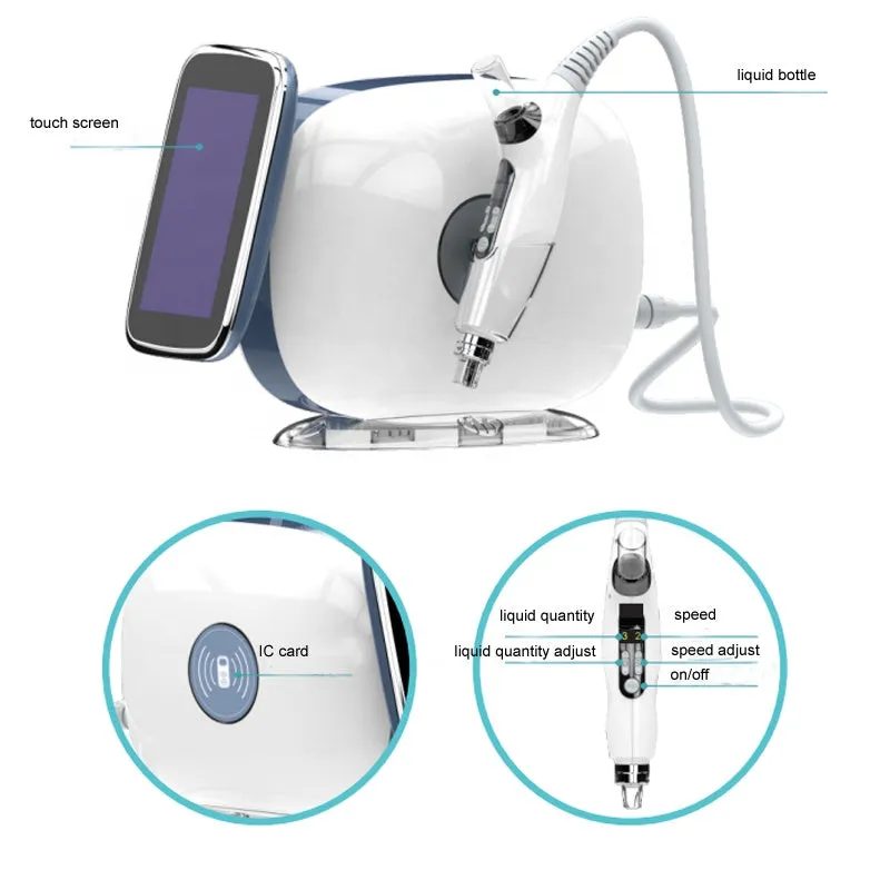 Needle Free Mesotherapy Machine 5G MNCM Micro Nano Chip Meso Gun EMS RF   MESO