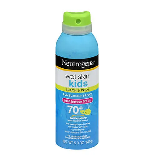 Neutrogena Wet Skin Kids Spray Beach and Pool 5 oz By Neutrogena