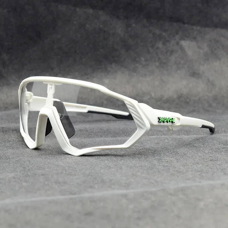 Photochromic Cycling Glasses UV400 Bicycle Glasses Sports Men's Sunglasses MTB Road Cycling Eyewear Hiking Protection Goggles