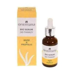 Propolis face serum | ORIENTANA Bio Serum face Honey and Propolis 30ml