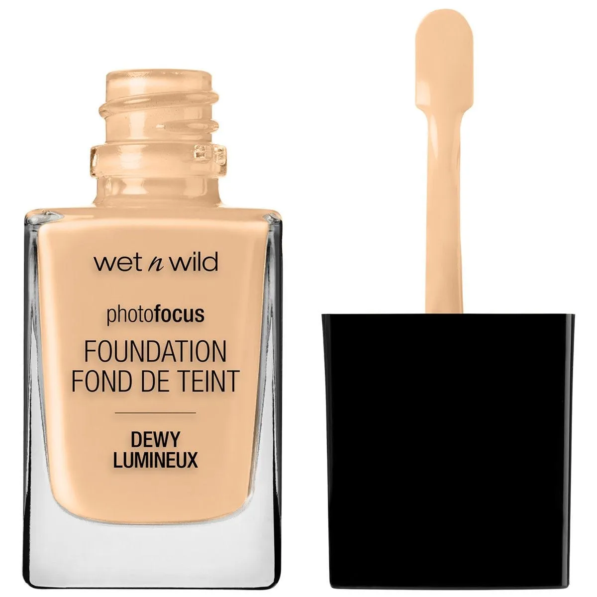 WET N WILD - Photo Focus Dewy Foundation Soft Beige - 0.95 oz (28 ml)